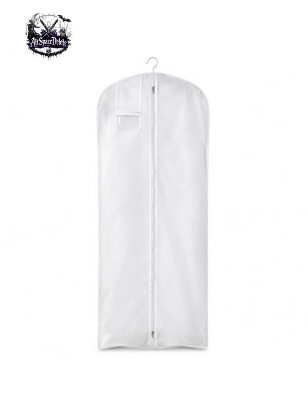 72" Extra Long Garment Bag Breathable Gown Cover with Pocket & ID Window